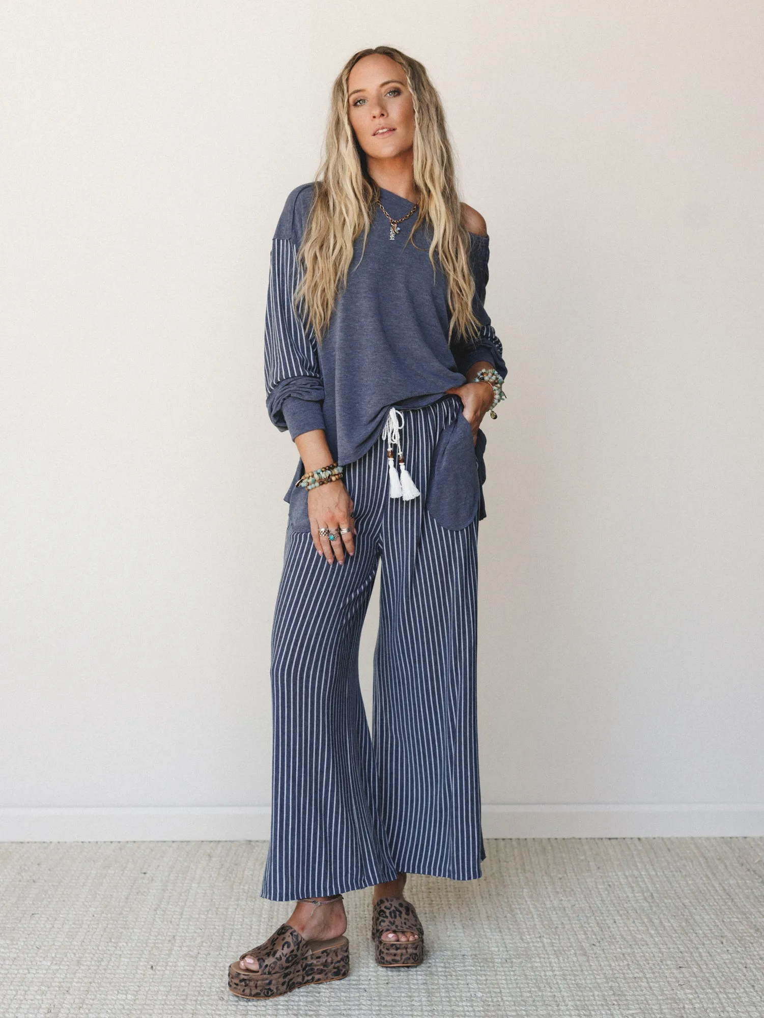 The Nest Easy Days Contrast Set - Navy sold by Three Bird Nest product image thumbnail 2