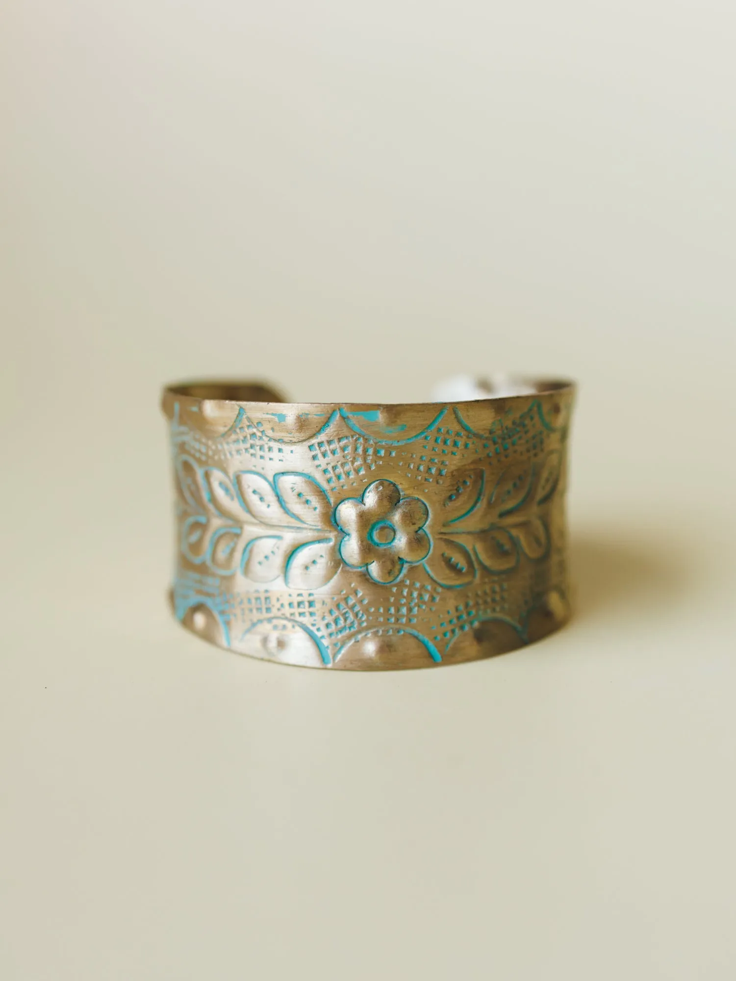 Petals in the Wind Cuff - Gold sold by Three Bird Nest product image thumbnail 3