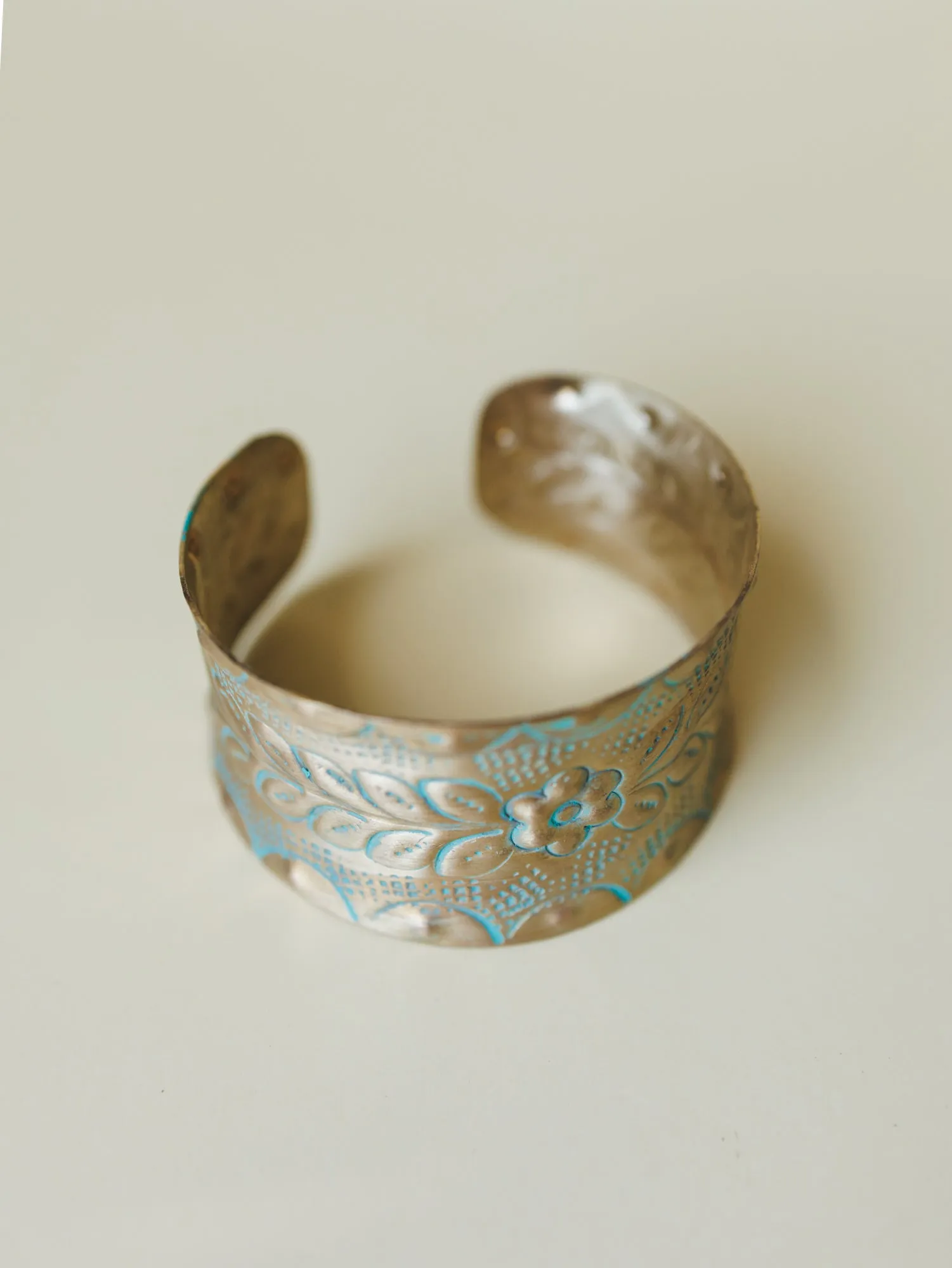Petals in the Wind Cuff - Gold sold by Three Bird Nest product image thumbnail 4