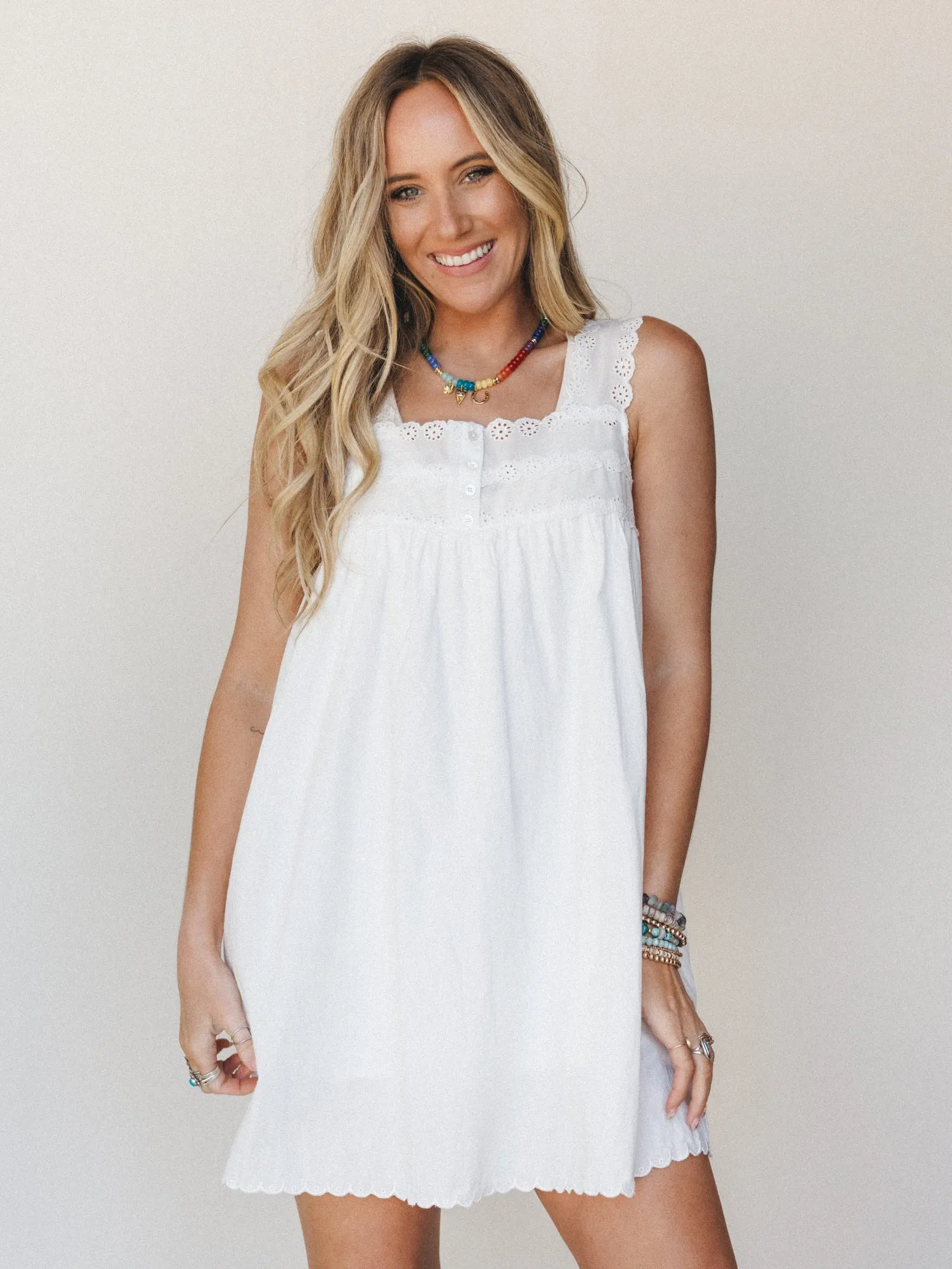 Meadow Moiselle Dress - Ivory sold by Three Bird Nest product image thumbnail 3