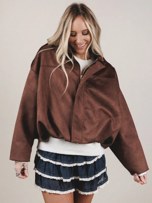 Boho City Jacket - Brown - Pre Order made by En Creme