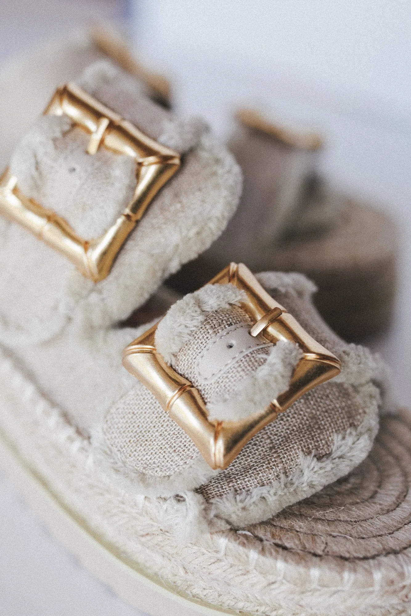 Beachside Soul Square Buckle Sandals - Beige - Pre Order sold by Three Bird Nest product image thumbnail 2