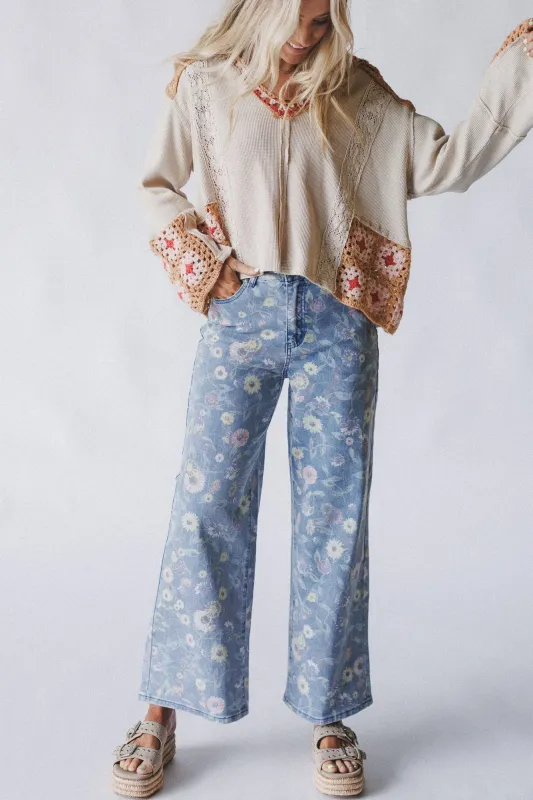 Botanical Garden Pants - Denim - Pre Order made by easel