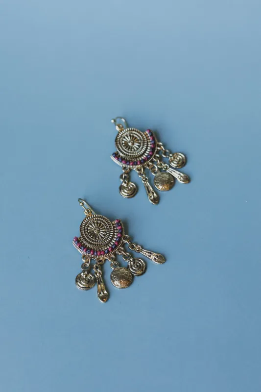 Treasure Trove Earrings - Gold - Pre Order made by Three Bird Nest