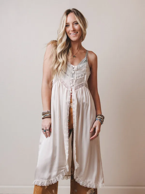Sweet Nightingale Top - Champagne - Pre Order made by Listicle
