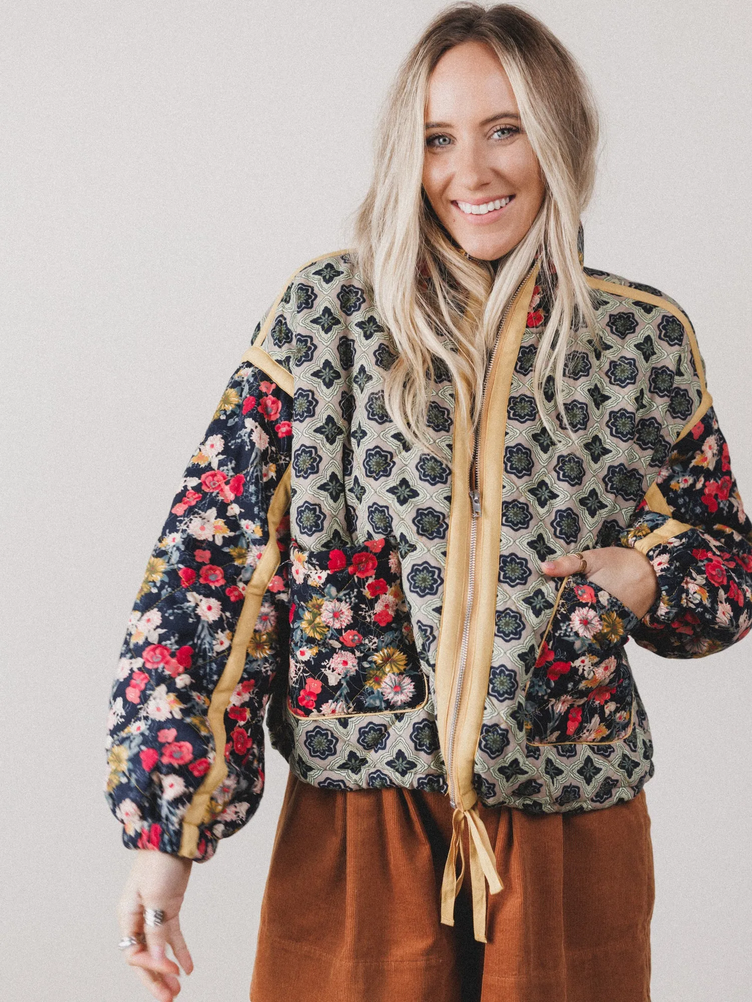 Desert Willow Jacket - Mustard - Pre Order sold by Three Bird Nest