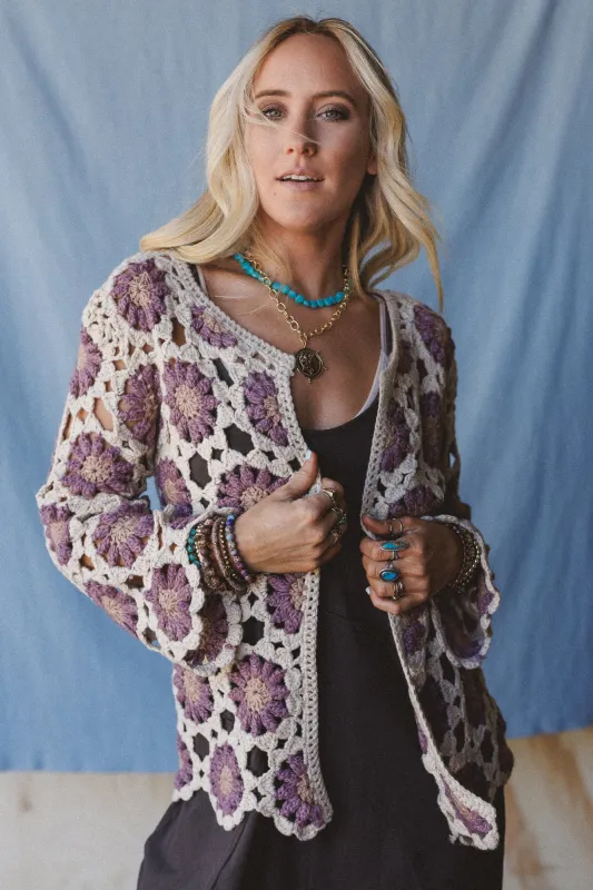 The Nest Wild And Dreamy Cardigan - Tan - Pre Order made by Three Bird Nest
