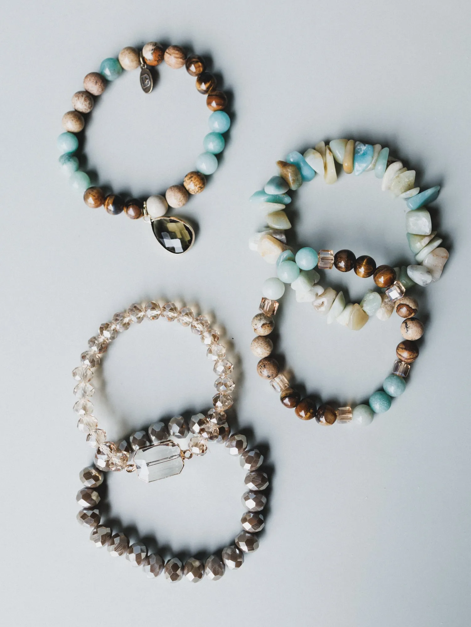 Arizona Wind Beaded Bracelets - Desert Sky - Pre Order sold by Three Bird Nest