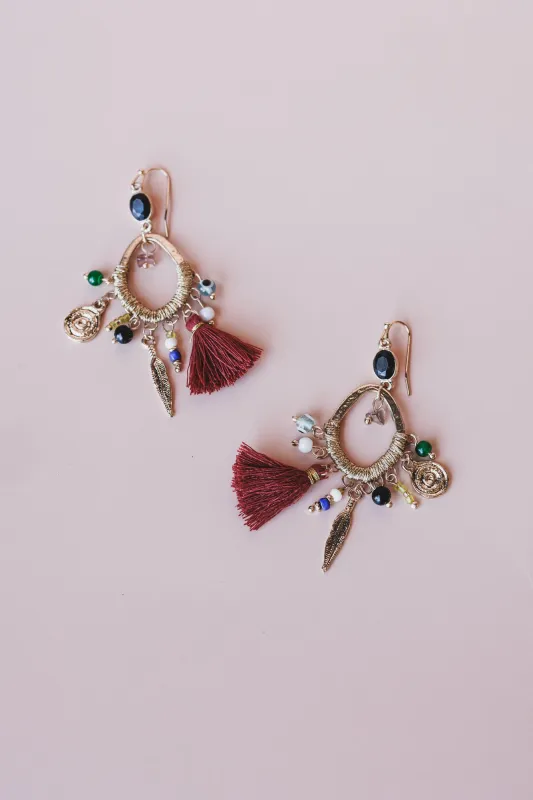 Desert Diva Earrings - Gold - Pre Order made by Three Bird Nest