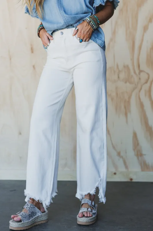 Aero Distressed Jeans - White - Pre Order made by AnnieWear