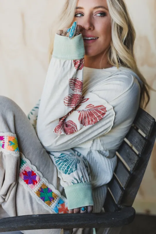 South Beach Sands Hoodie Pullover - Natural - Pre Order made by easel