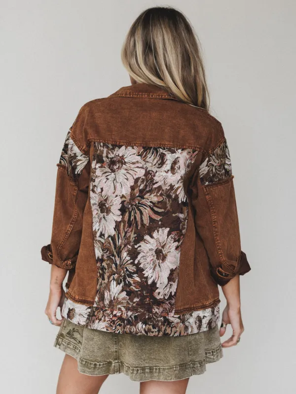Major Crush Jacket - Brown - Pre Order made by Davi & Dani