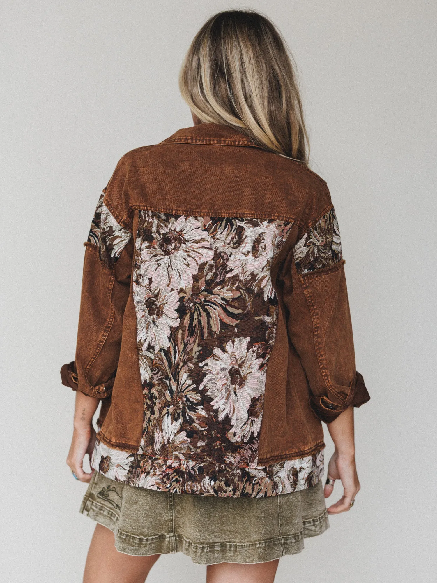 Major Crush Jacket - Brown - Pre Order sold by Three Bird Nest