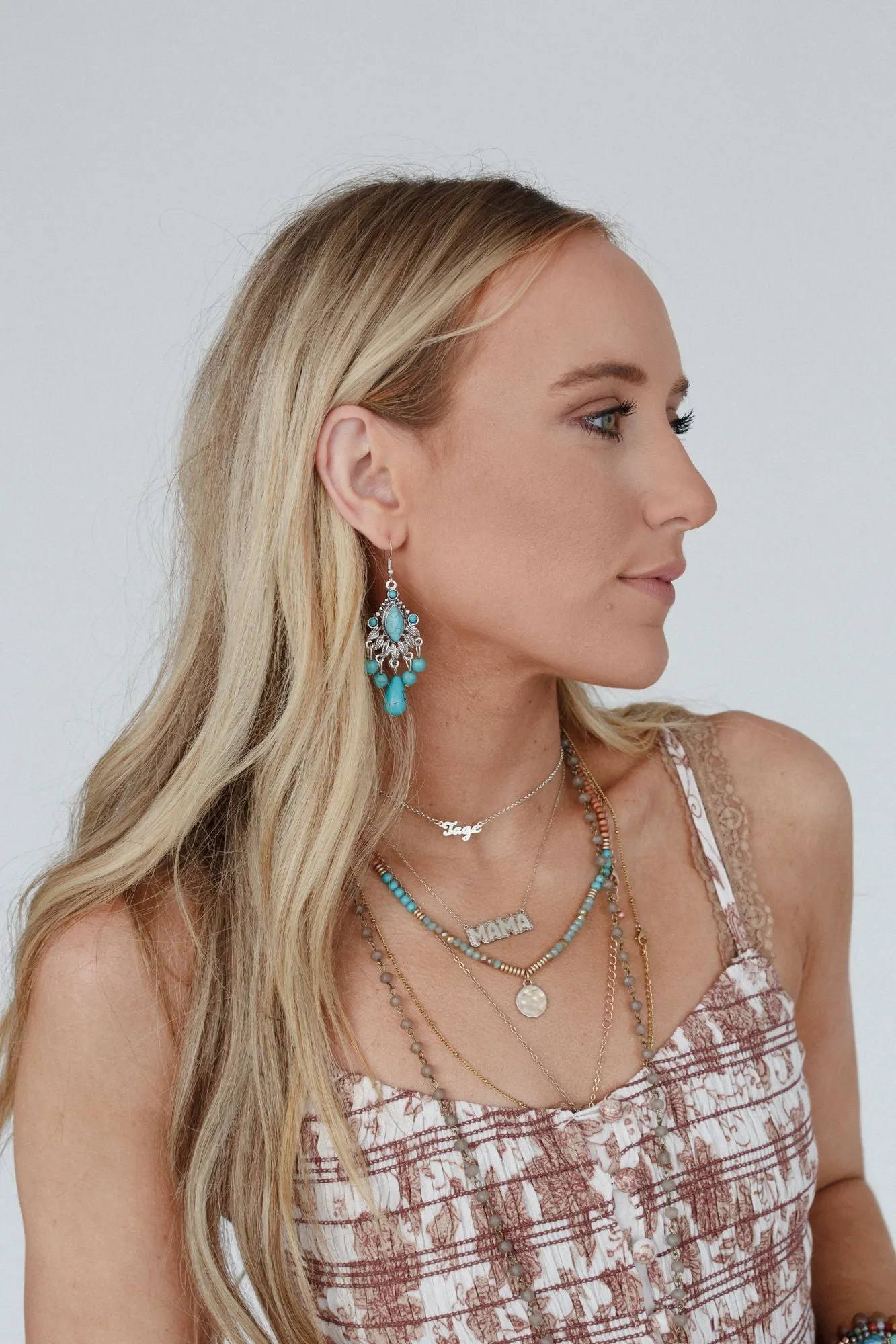 Emmanuelle Earrings - Silver - Pre Order sold by Three Bird Nest product image thumbnail 2