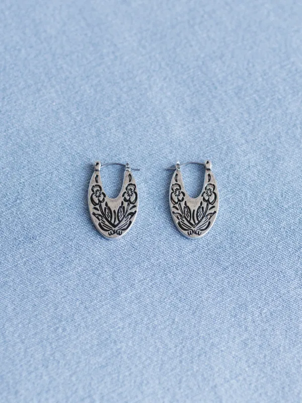 Great Escapes Earrings - Silver - Pre Order made by Three Bird Nest
