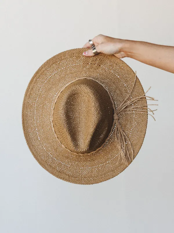 Island Summer Hat - Tan - Pre Order made by Fame Accessories