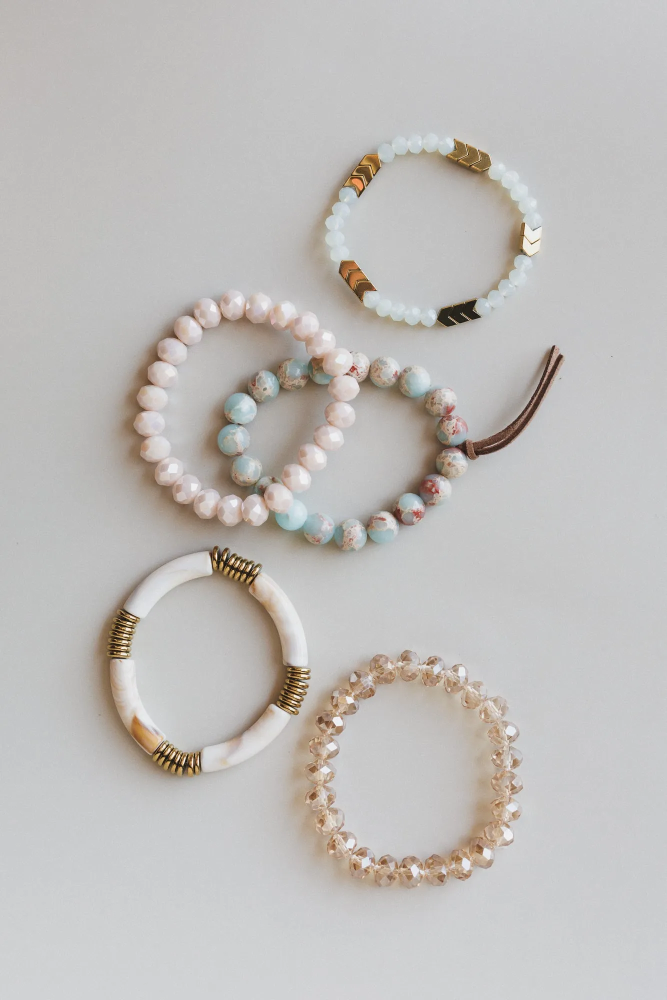 Romilly Bracelet Set - Blue Multi - Pre Order sold by Three Bird Nest product image thumbnail 2