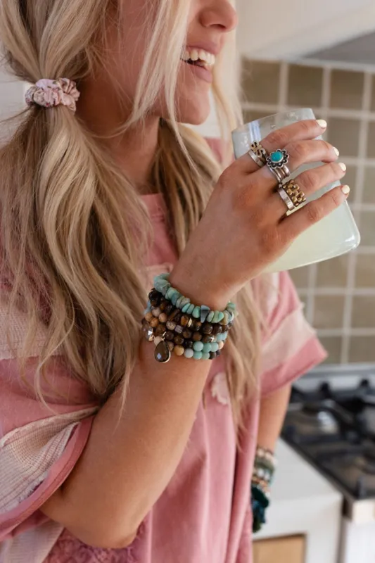 Earthshine Bracelet Set - Multi - Pre Order made by Three Bird Nest