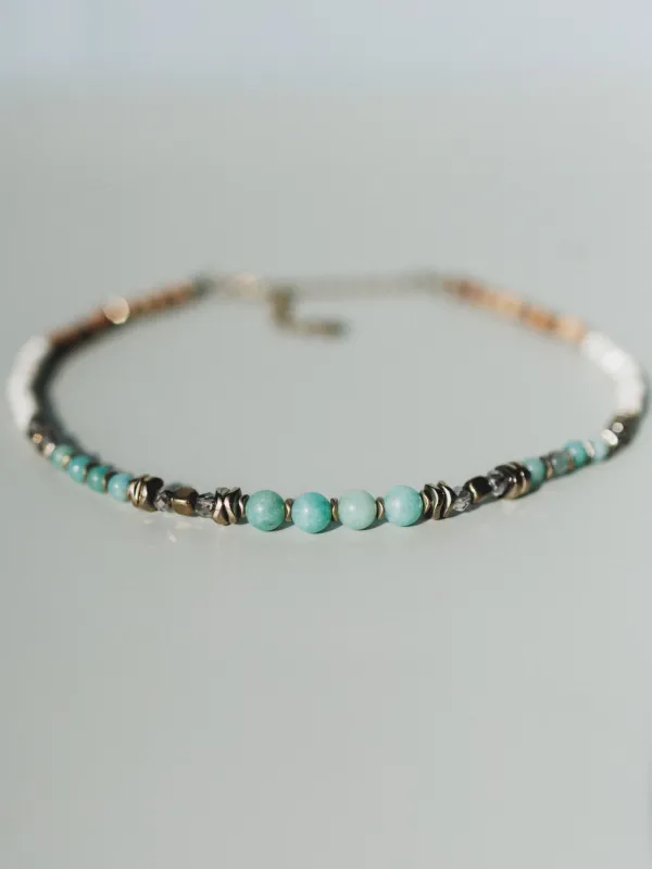 Hilary Necklace - Multi - Pre Order made by Three Bird Nest