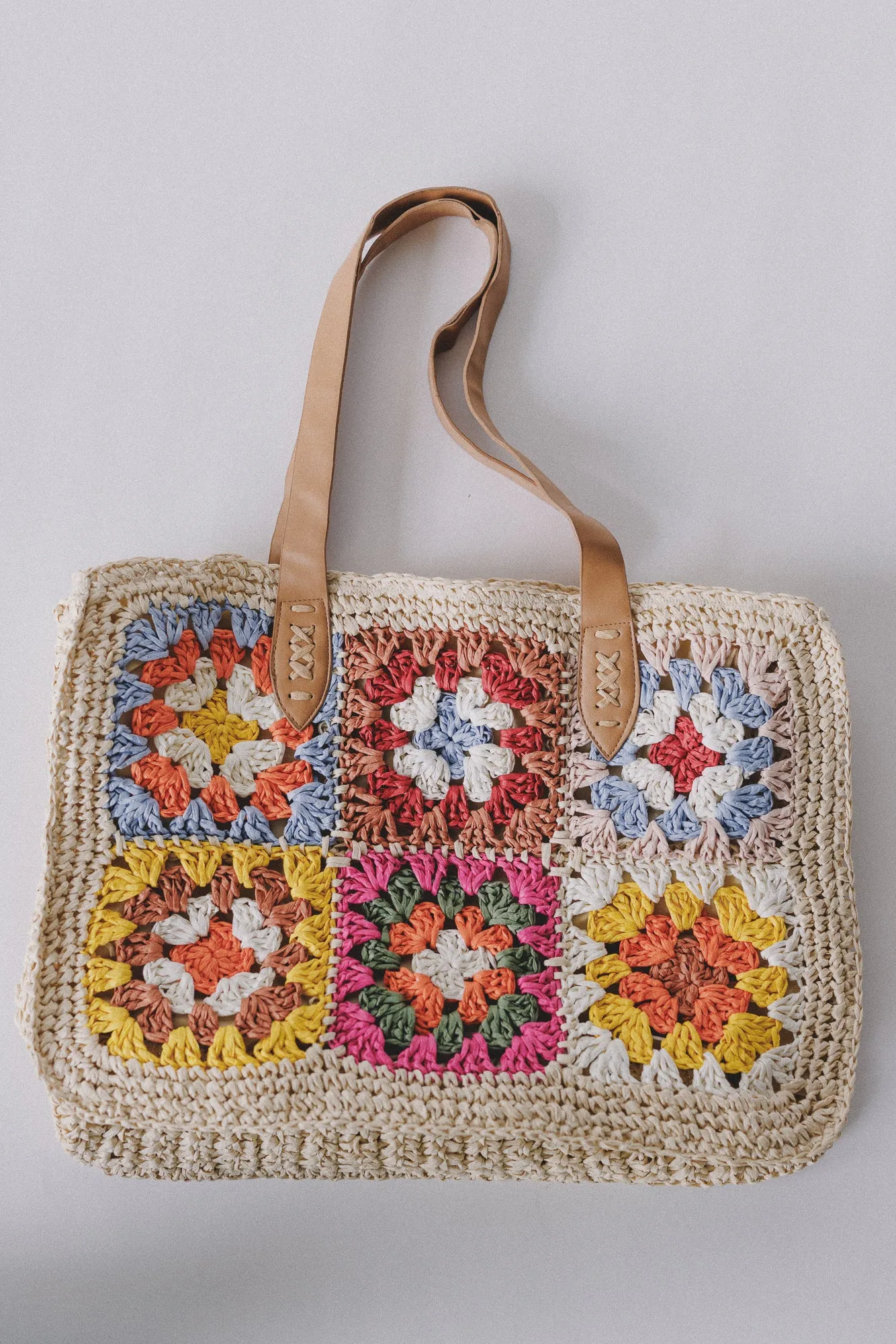 Wildflower Dreams Crochet Bag - Natural - Pre Order sold by Three Bird Nest product image thumbnail 2