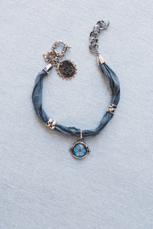 Charm Voyage Bracelet - Blue - Pre Order made by Three Bird Nest