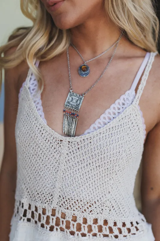 Nomadic Shine Layered Necklace - Multi - Pre Order made by Three Bird Nest