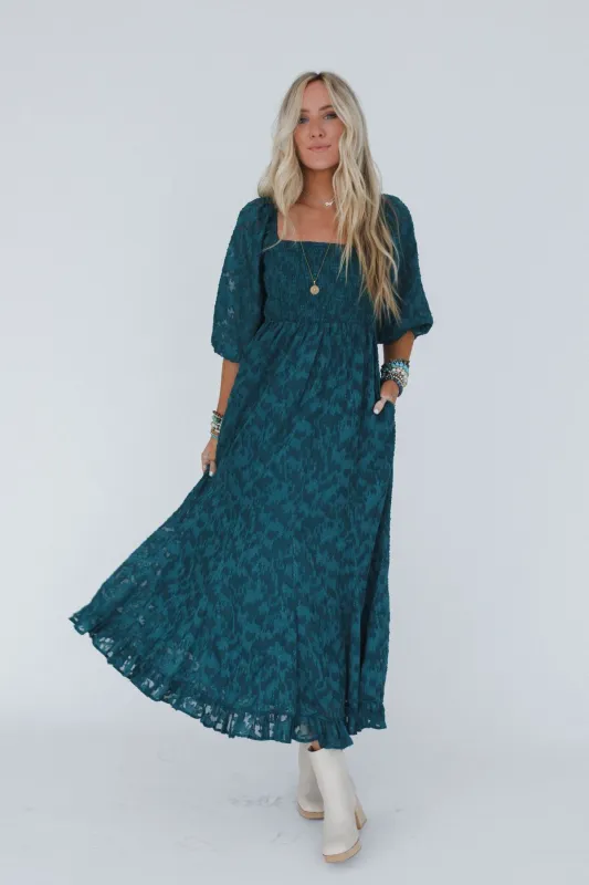 Capistrano Maxi Dress - Green - Pre Order made by AnnieWear