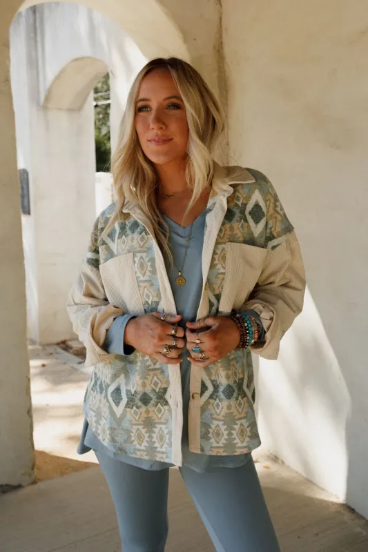 Tribal Blitz Jacket - Beige - Pre Order made by Jnna