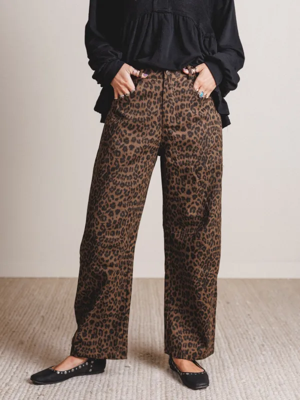 Animal Palace Pants - Chocolate - Pre Order made by Promesa
