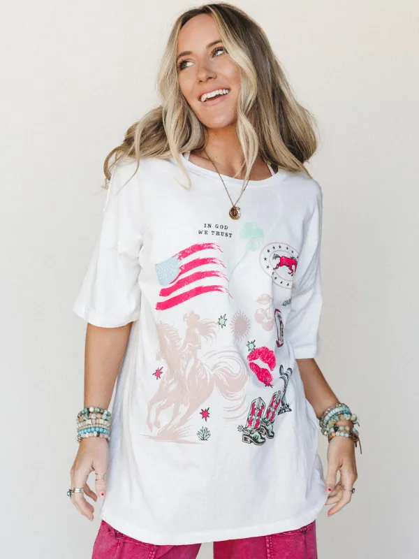 Near And Dear Tee - Ivory - Pre Order made by Promesa