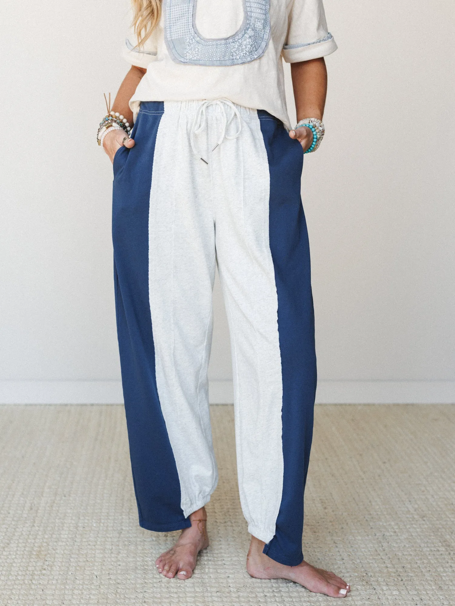 Team Soul Barrel Pants - Grey Navy sold by Three Bird Nest product image thumbnail 5