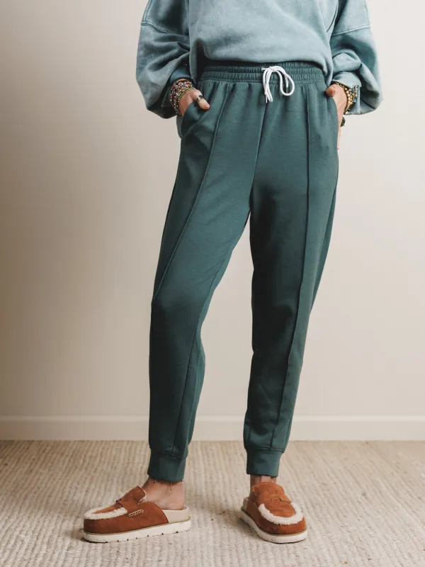 Pure Comfort Jogger Sweatpants - Ash Jade - Pre Order made by Zenana