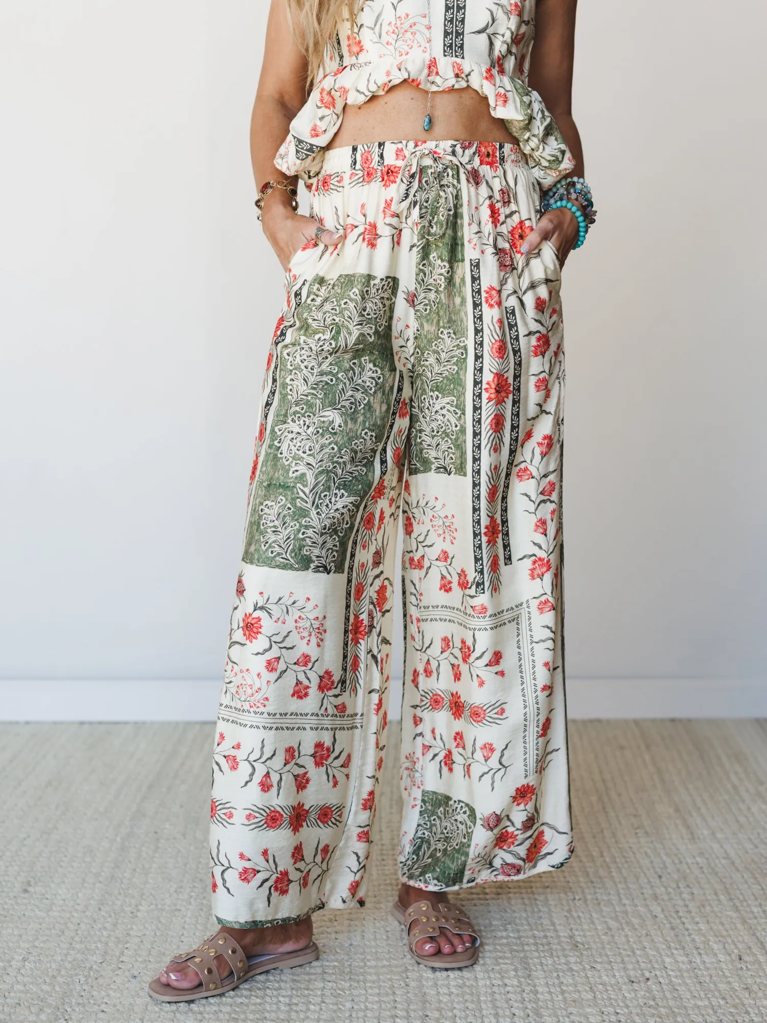 Whisked Away Pants - Ecru sold by Three Bird Nest