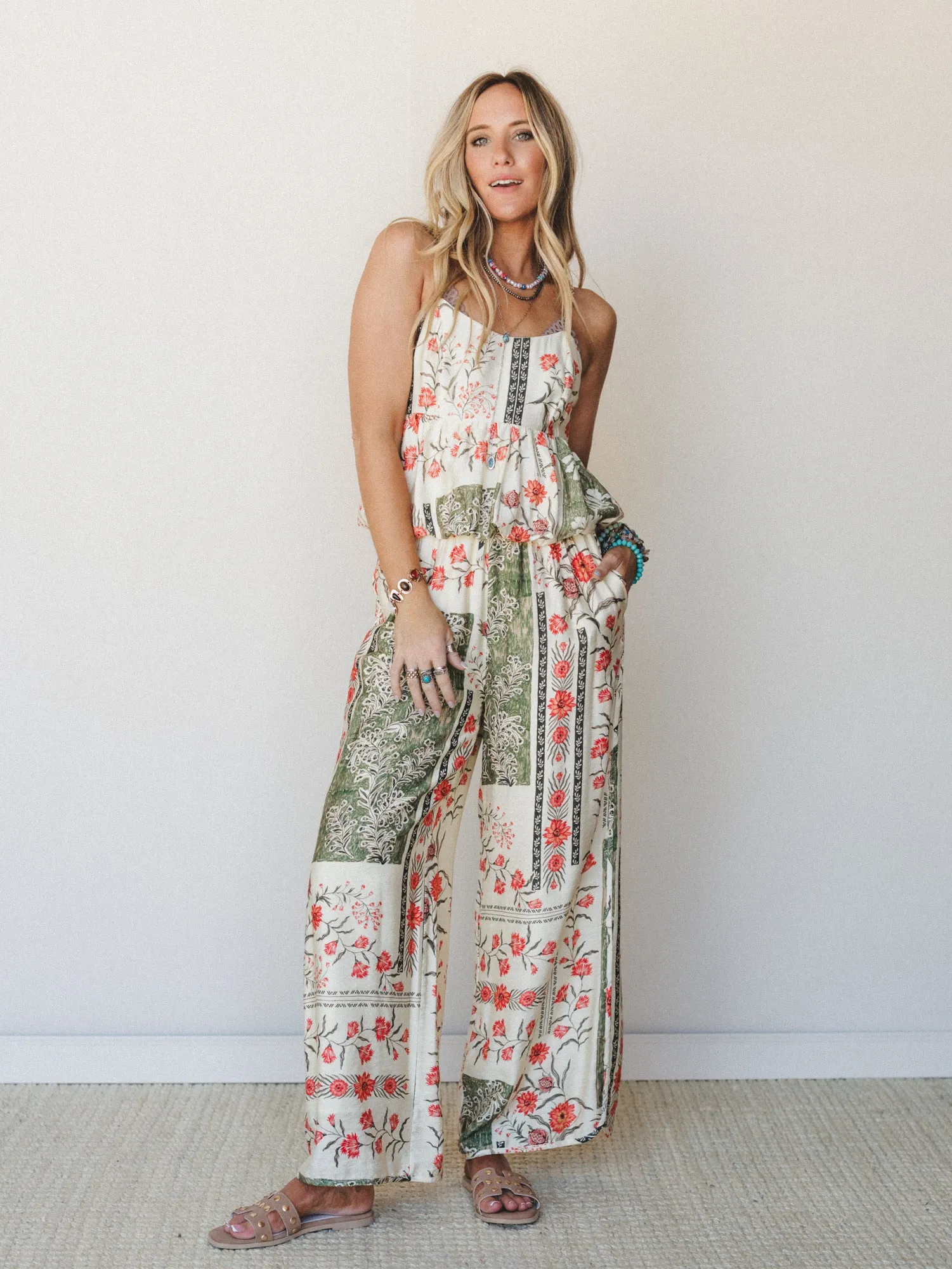Whisked Away Pants - Ecru sold by Three Bird Nest product image thumbnail 3