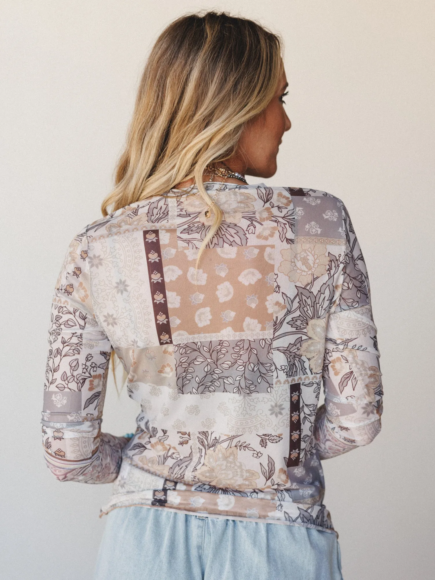The Nest Perfect Match Layering Top - Mocha Beige sold by Three Bird Nest product image thumbnail 4