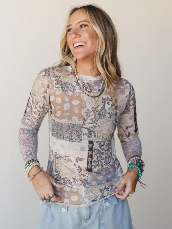 The Nest Perfect Match Layering Top - Mocha Beige made by Davi & Dani
