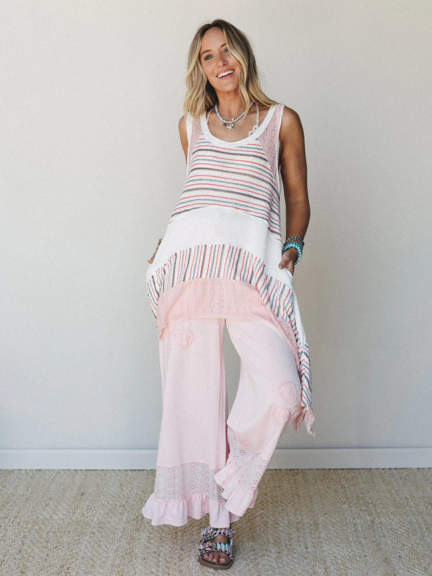 New Hour Pants - Ice Pink sold by Three Bird Nest product image thumbnail 4