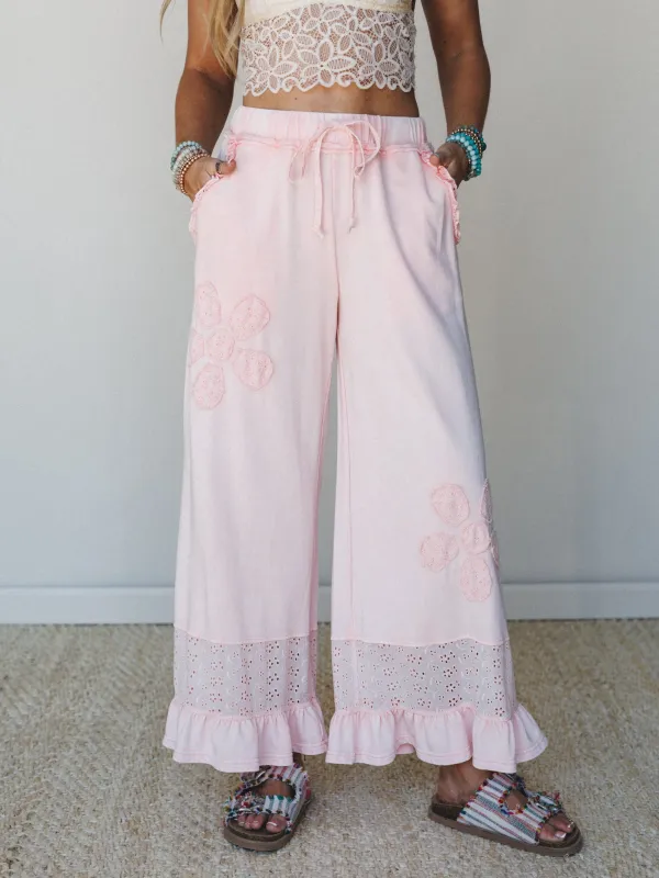 New Hour Pants - Ice Pink made by mittoshop
