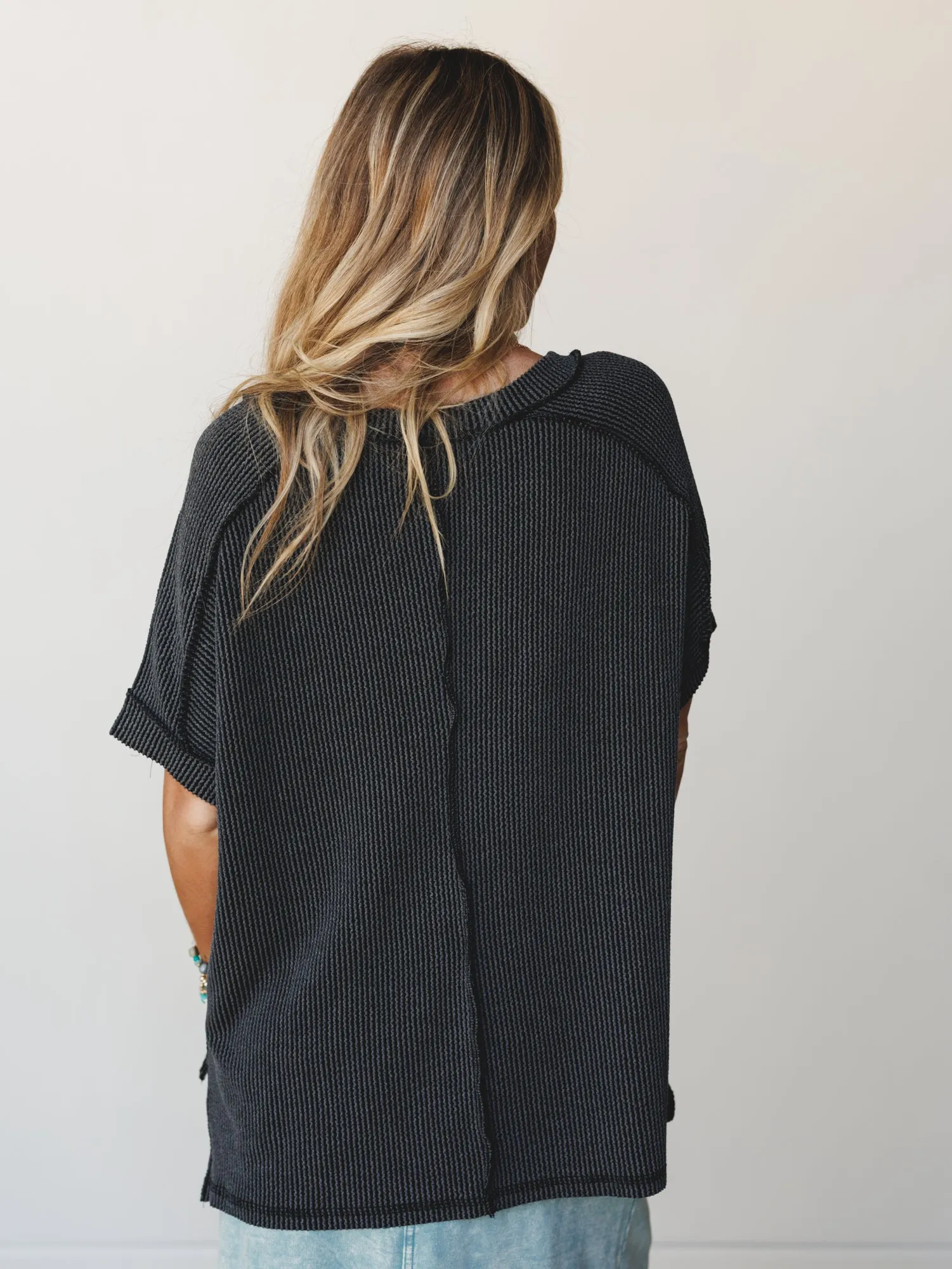 Lounge Town Tee - Charcoal sold by Three Bird Nest product image thumbnail 4