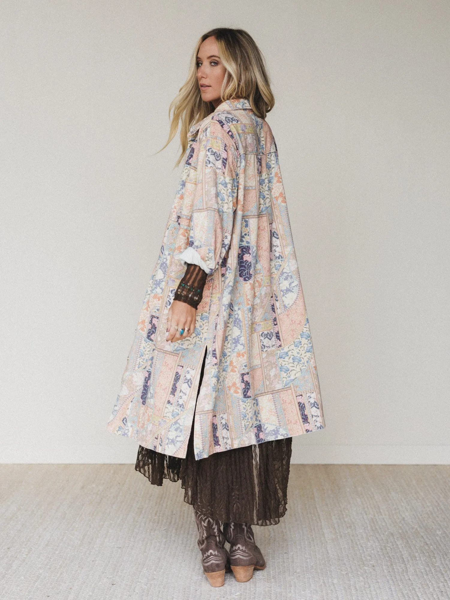 Bloom Soft Jacket - Denim - Pre Order sold by Three Bird Nest