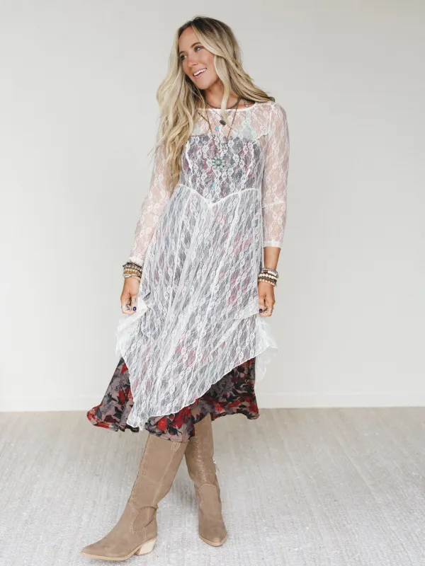 Sunstone Vale Dress - White - Pre Order made by Listicle