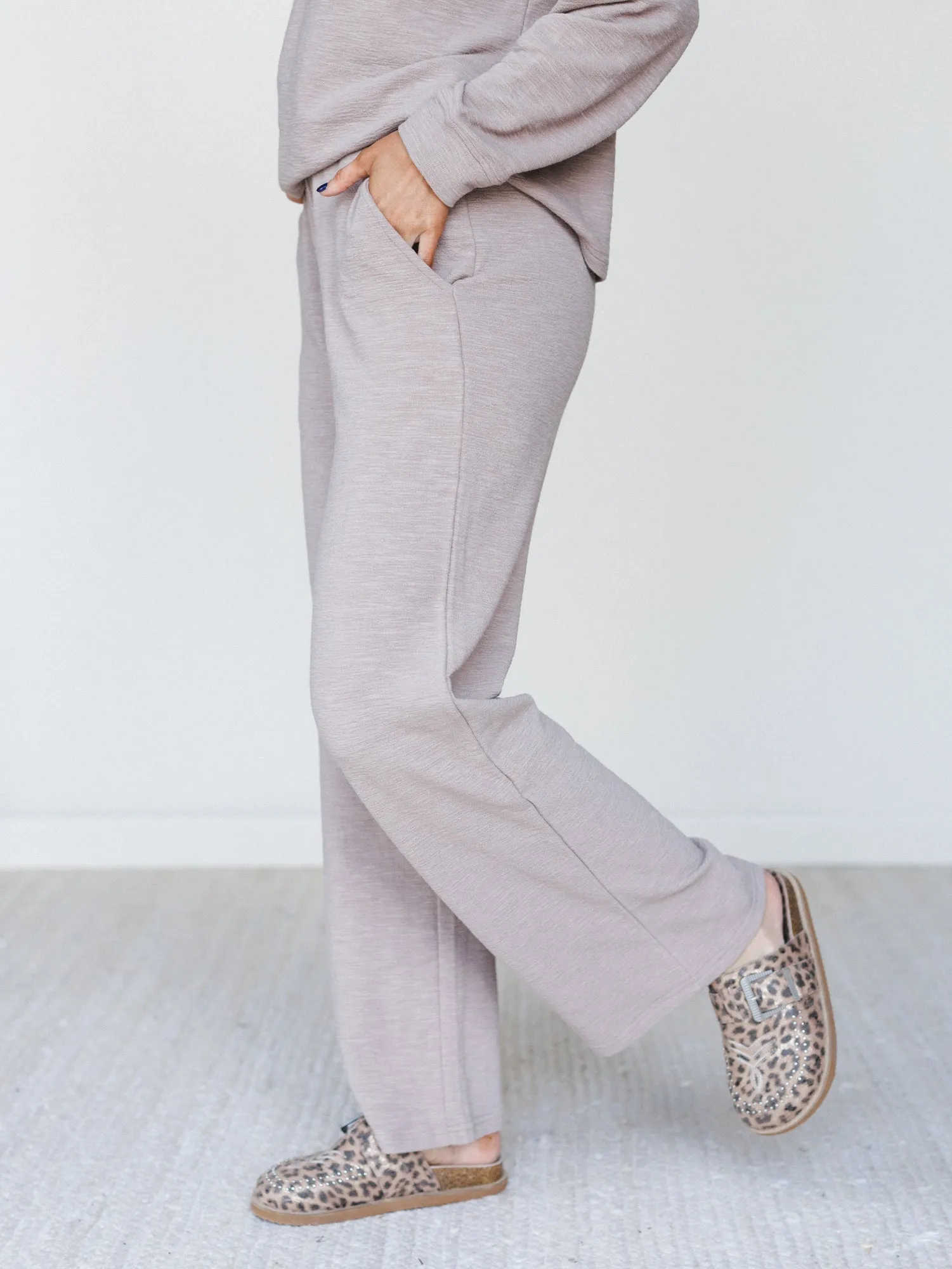 Here To Lounge Matching Set - Ash Mocha sold by Three Bird Nest product image thumbnail 3