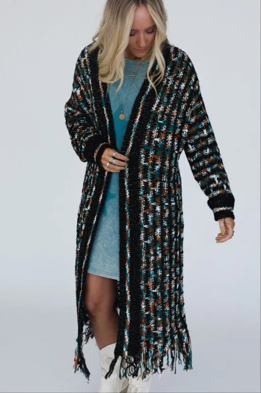 Evening Glow Cardigan - Black - Pre Order made by AnnieWear