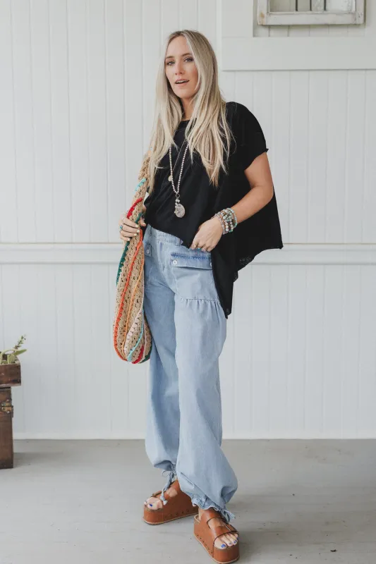 Wanderlight Top - Black - Pre Order made by Davi & Dani