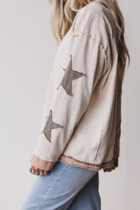 Starry Society Pullover - Oatmeal - Pre Order made by Bluivy
