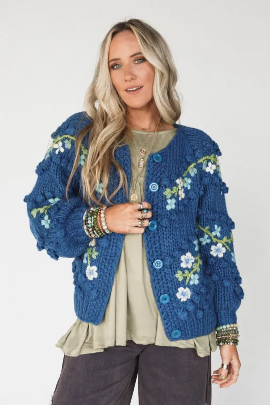 Just Dreamy Cardigan - Teal - Pre Order made by Listicle