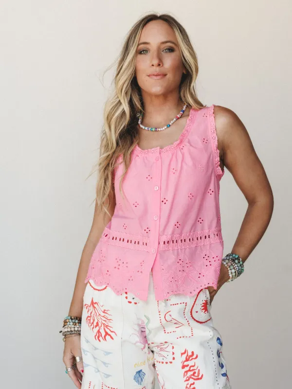 Meadow Keeper Blouse - Pink made by mittoshop