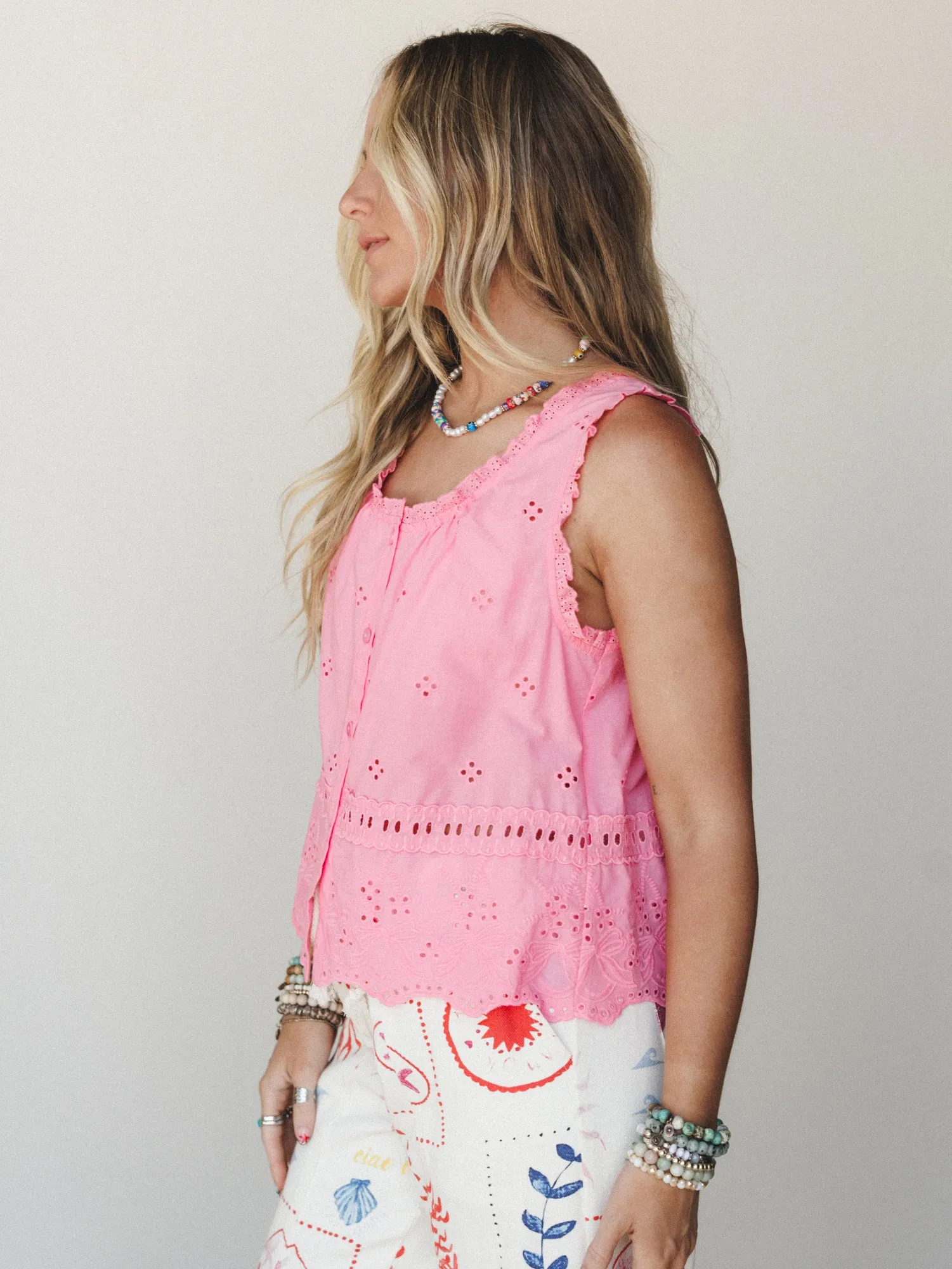 Meadow Keeper Blouse - Pink sold by Three Bird Nest product image thumbnail 3