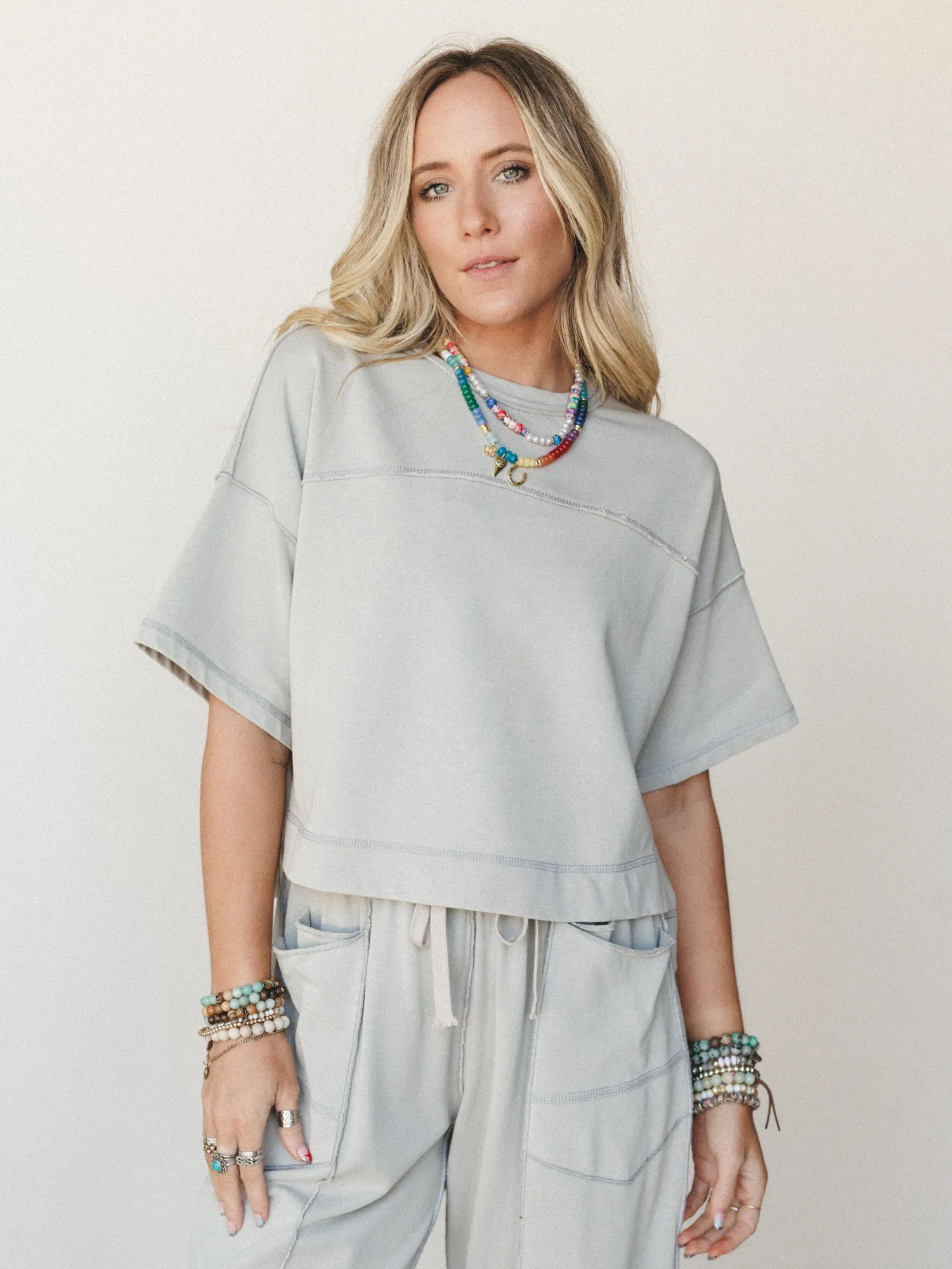 Coastal Halo Set - Dove Grey sold by Three Bird Nest product image thumbnail 3