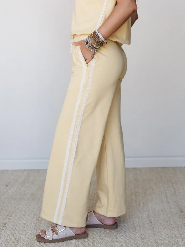 Covered in Comfort Pants - Daisy Yellow made by mittoshop